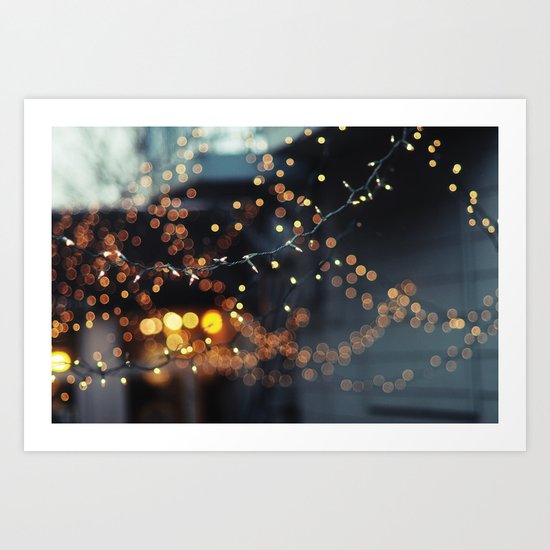 Let's Get Lost Art Print