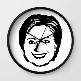 Hillary Clinton Wall Clock