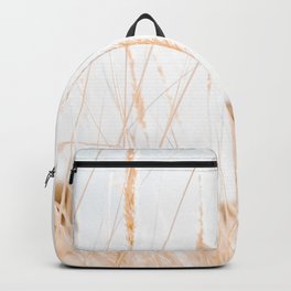 Beachgrass Photo | The Netherlands Travel Photography | Backlight In Nature Overexposed Backpack