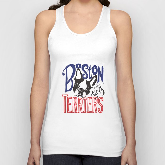 Boston Terriers are a Gas Tank Top