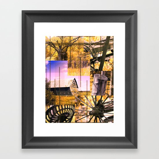The Old Farm 3 Framed Art Print
