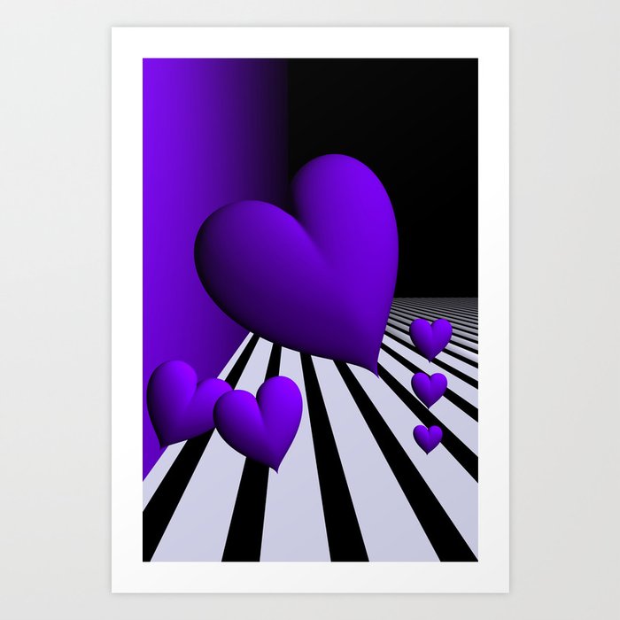 go violet -13- Art Print