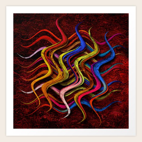 Abstraktus 24 Art Print
