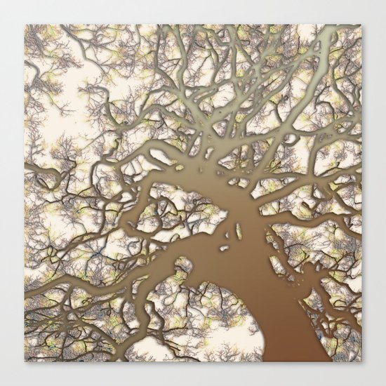 Tree (abstract) Canvas Print