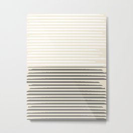 Brush Lines Pattern #society6 #decor #buyart Metal Print | Stylish, Summer Deco, Storke, Modern, Graphicdesign, Curated, Abstract, Lines, Striped, Decoration 