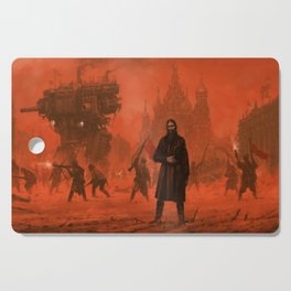 Red October Cutting Board