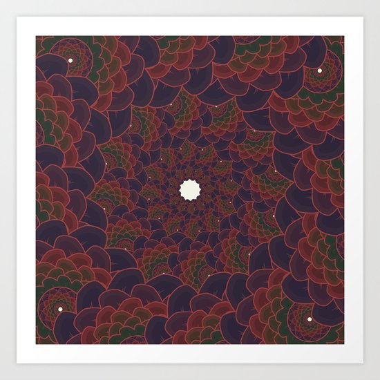 Sheep Ear Art - 4 Art Print
