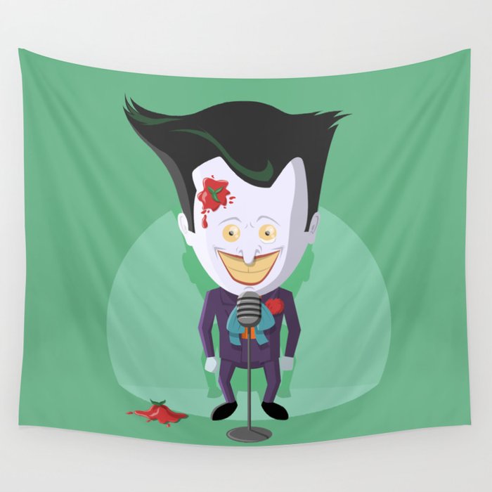 Stand-Up Joker Wall Tapestry
