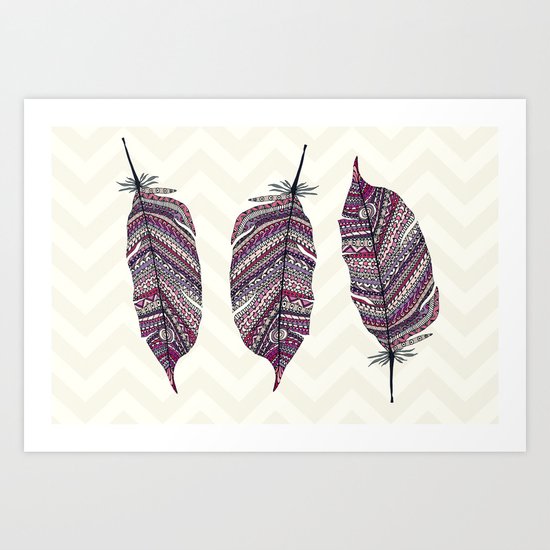 FEATHER Art Print
