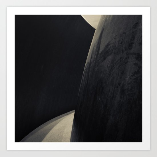 Curves Art Print