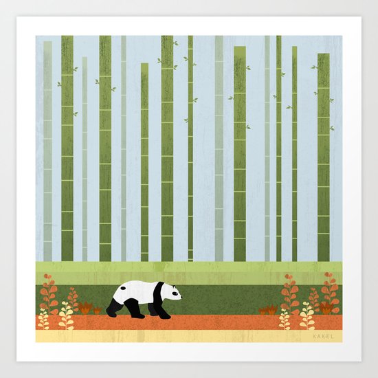 Bamboo Art Print