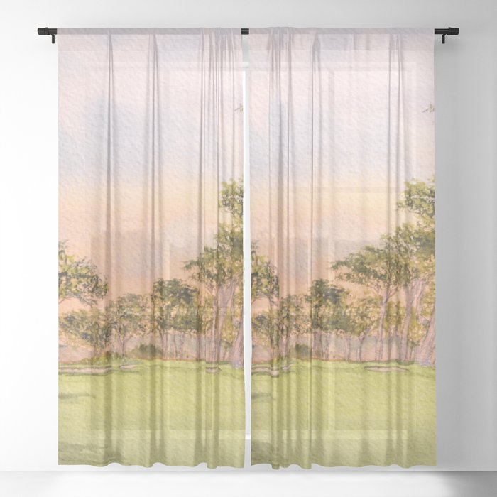 Sheer Curtain