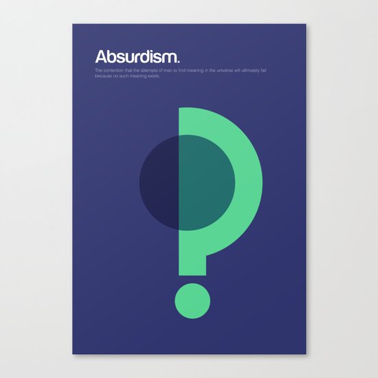 Absurdism Canvas Print