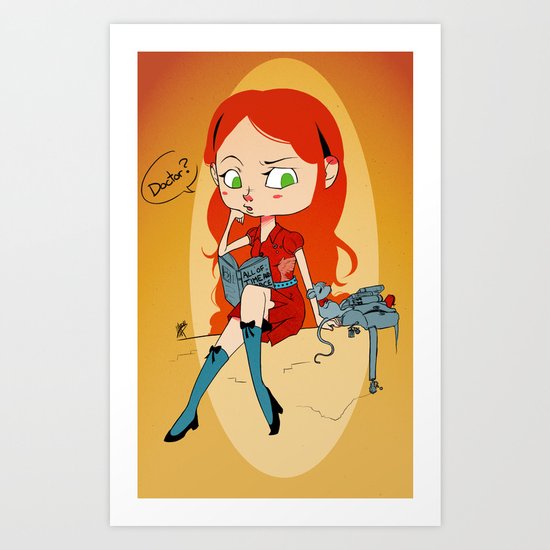 Doctor Mouse Art Print