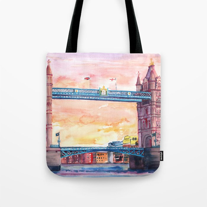 Tower Bridge. London. Tote Bag