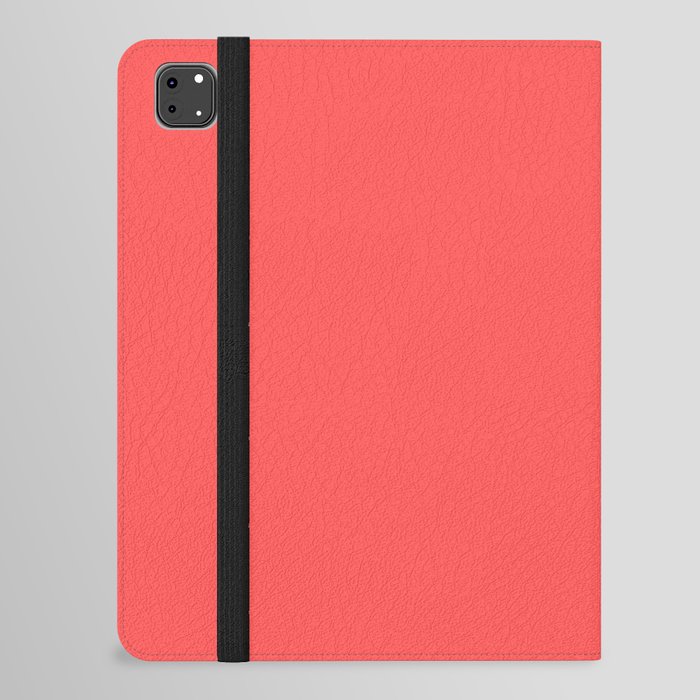 Monochrome pink 255-85-85 iPad Folio Case