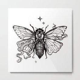 Cicada Metal Print