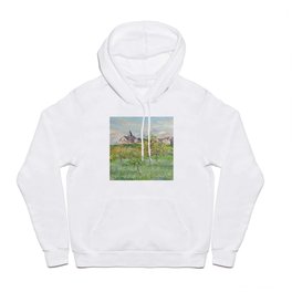 Claude Monet "Printemps à Giverny, effet d'après-midi" Hoody | Spring, Masters, Painting, Impressionism, Artmasters, Afternoon, Monet, Claudemonet, Springtime, Giverny 