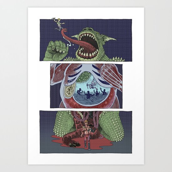 Troll Killer Art Print
