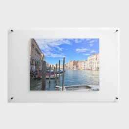 Venice canal Floating Acrylic Print