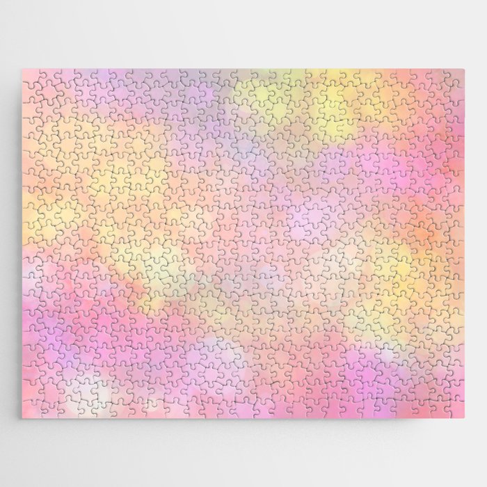Morning rainbow and clouds Jigsaw Puzzle