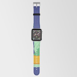 Statue of liberty green yellow Apple Watch Band