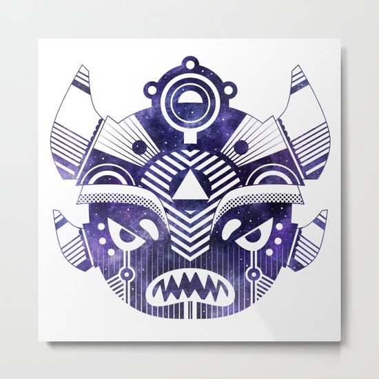 Space Demon Metal Print