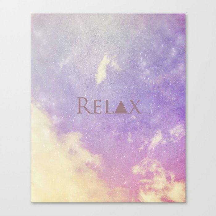 Relax Canvas Print