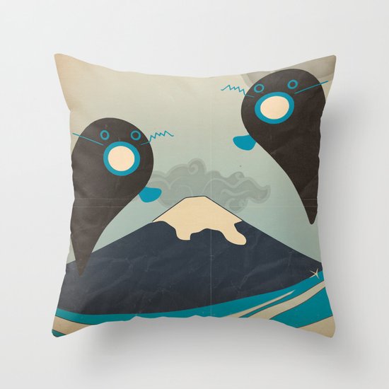 v u l c a n o Throw Pillow