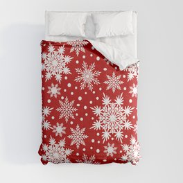 Christmas ornament. Snowflake Comforter
