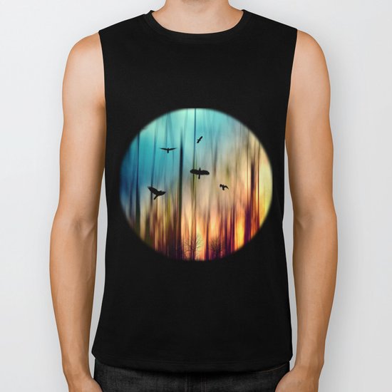 Burning Biker Tank