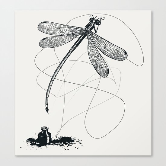 Here, There & Back Again. Canvas Print