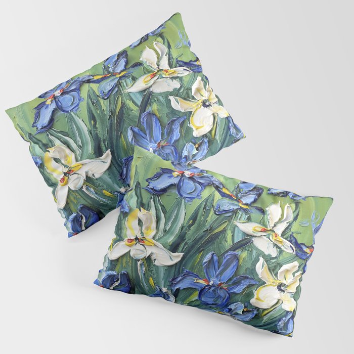 Van Gogh Irises Pillow Sham
