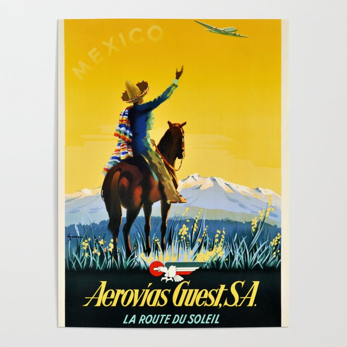 Aerovias Guest S.A. Poster by Benji Society6