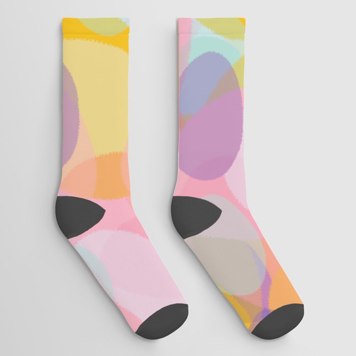 Colorful Abstract Pattern | Socks