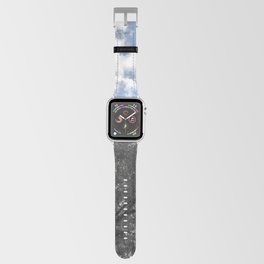 Grey tree on a blue summer sky up vision Apple Watch Band