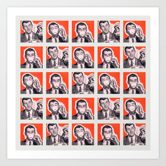 Coffee: Pour, Drink, Repeat Art Print