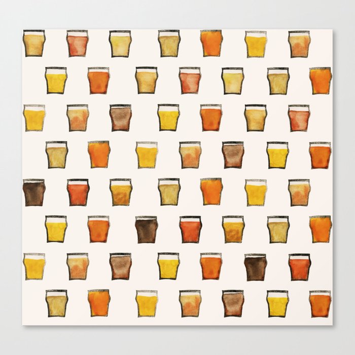 All the Beer in the World Canvas Print