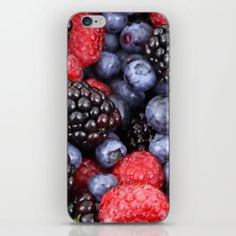Berries Fruits Photo iPhone Skin