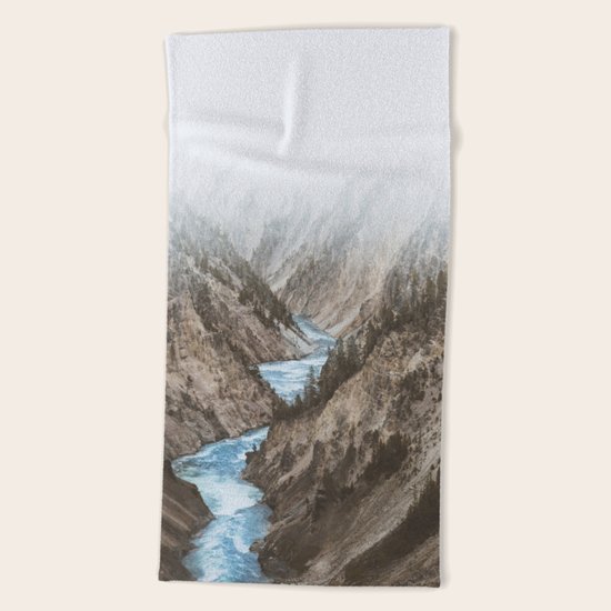 Faded Creek Beach Towel