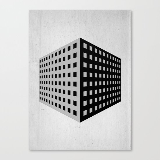 livinginacage Canvas Print