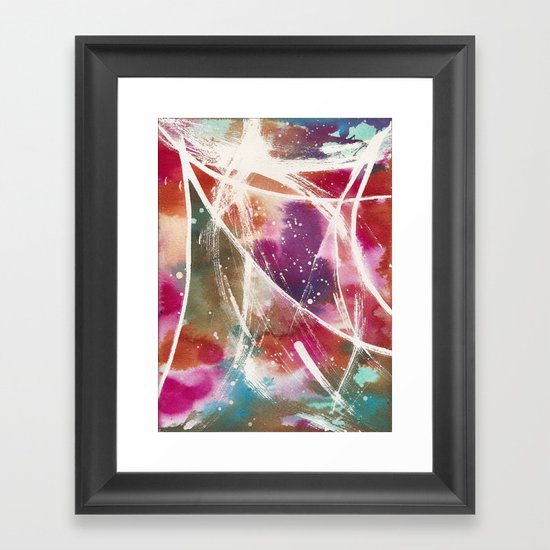 Shooting Stars Framed Art Print