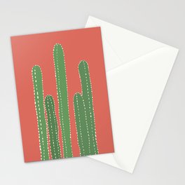 cactus wall art Stationery Cards