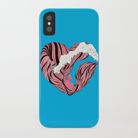 Ocean Heart iPhone Case