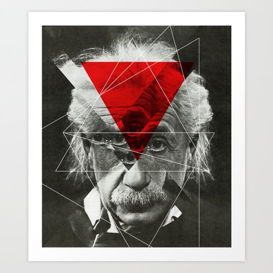 Albert E Mix 3c Art Print