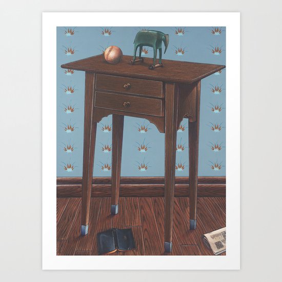 a boy's life Art Print