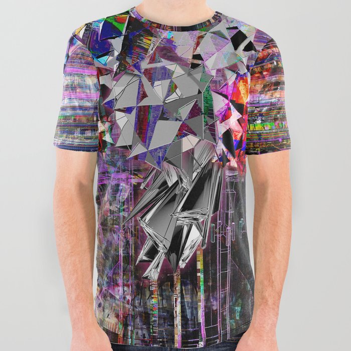 synthFest t-shirt All Over Graphic Tee