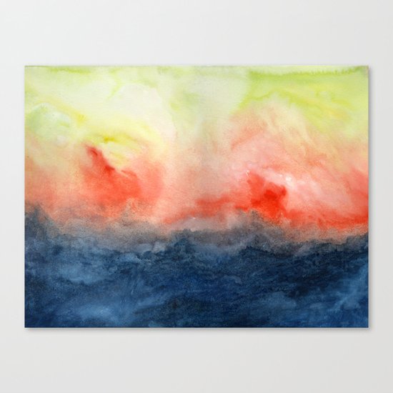 Brush Fire Canvas Print