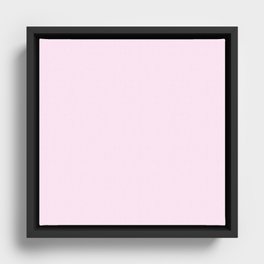 Fairy Dust Pink Framed Canvas