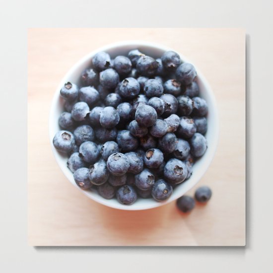 blueberries Metal Print